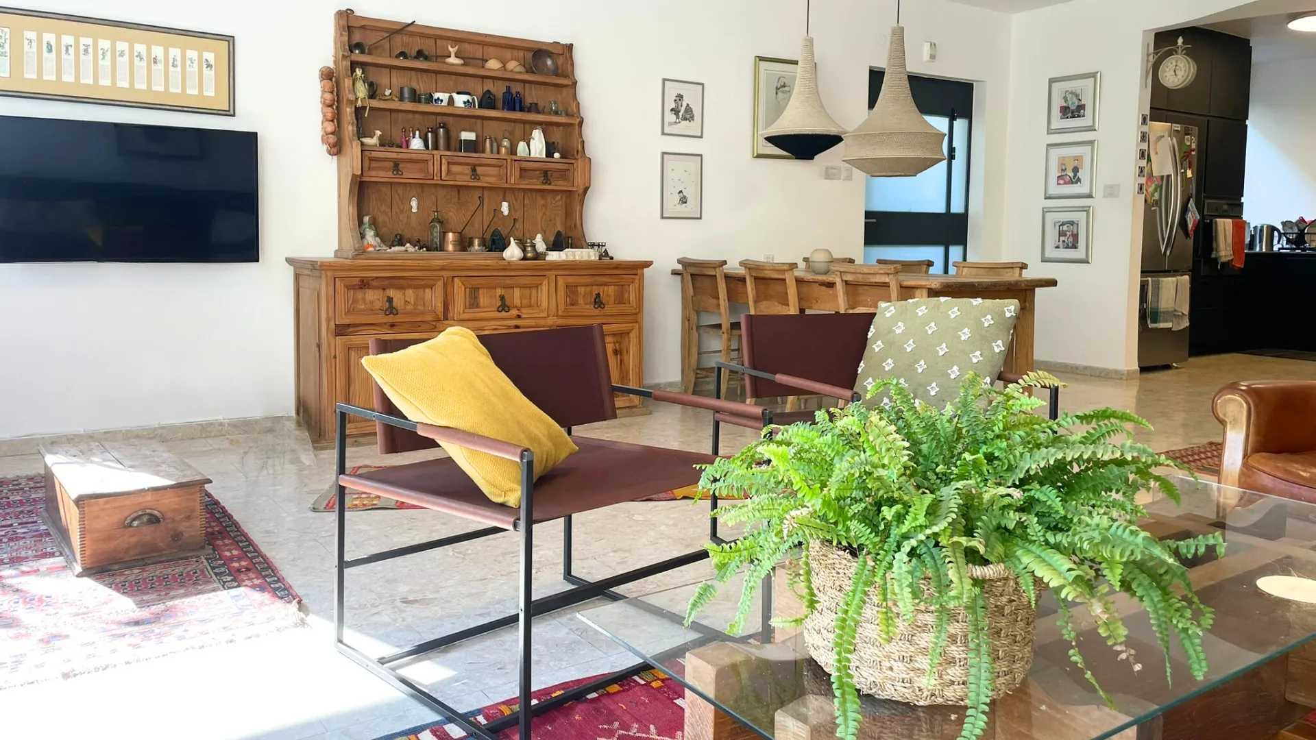 סלון בית פרטי מודיעין 4 מטבח בית פרטי מודיעין 4