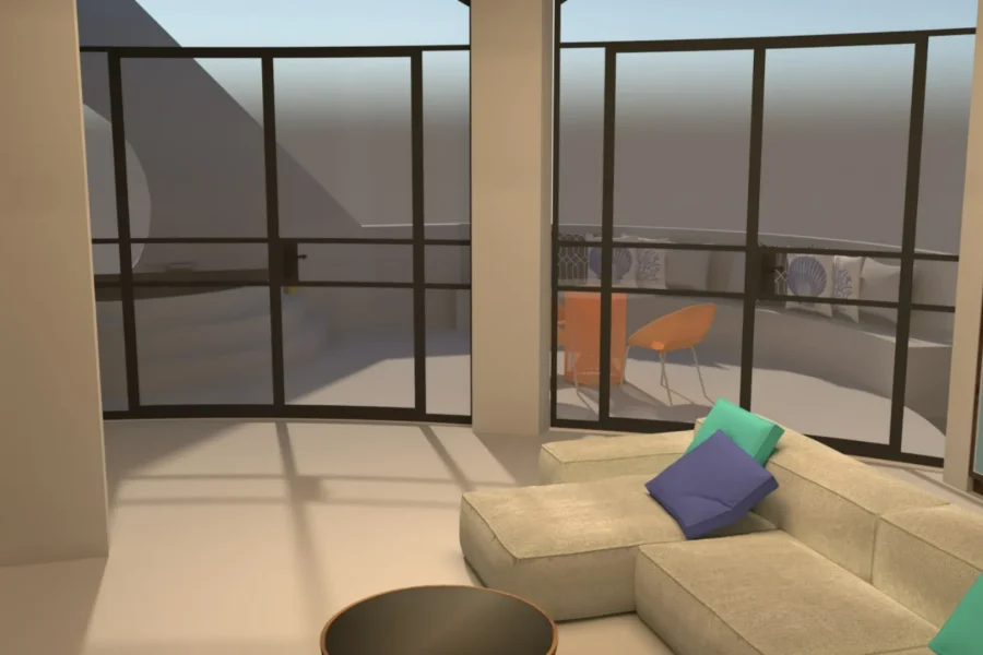 טריפלקס פנטהאוז על הים הדמיה01